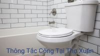 Thông tắc cống tại Thọ Xuân