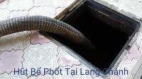 Hút bể phốt tại Lang Chánh